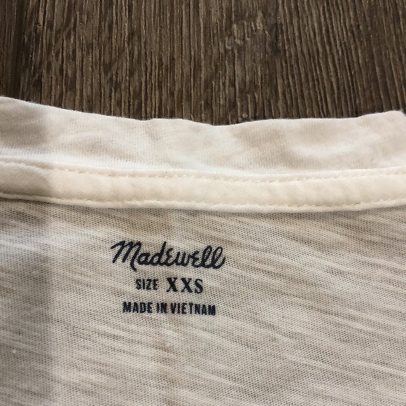 MADEWELL - 100% Cotton Loose Fit Sleeveless Tee - Picture 2 of 6